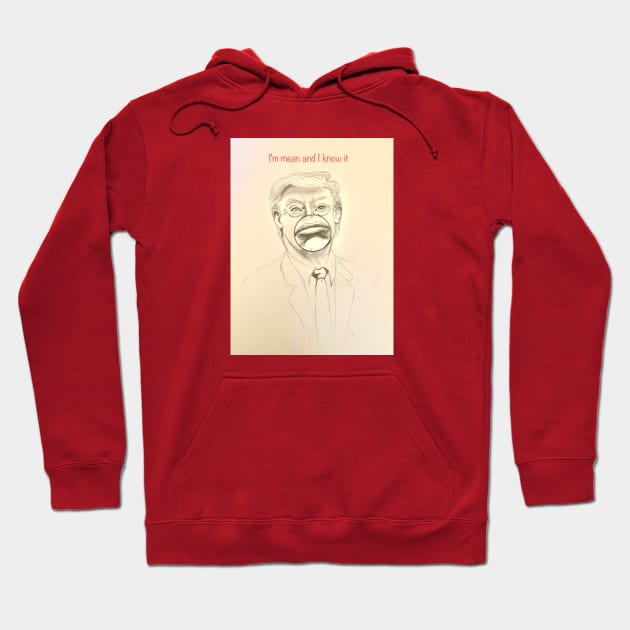 Donald Trump Hoodie by The artist of light in the darkness 